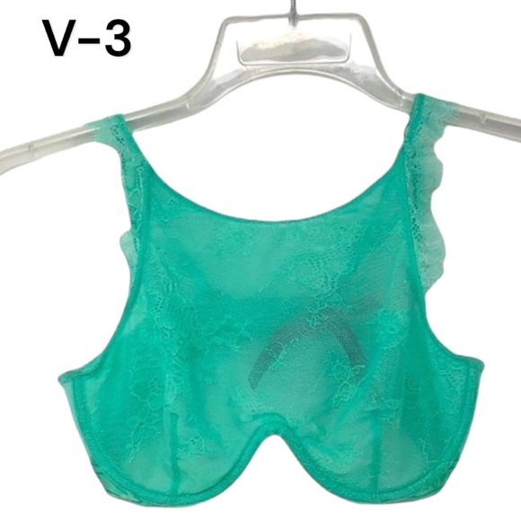 Victoria's Secret Other - Victoria’s Sectet Sz 34A Teal Sheer Bra NWT